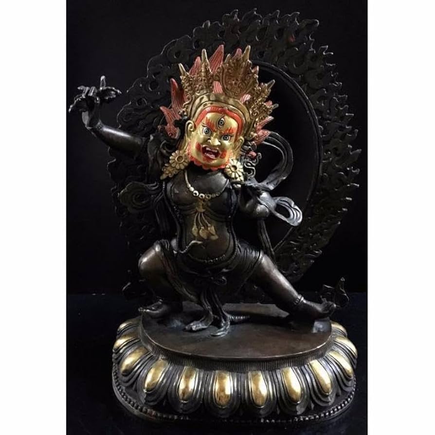 Amazon.co.jp: ヴァジュラパーニ 金剛手 像仏教 チベット 高さ約
